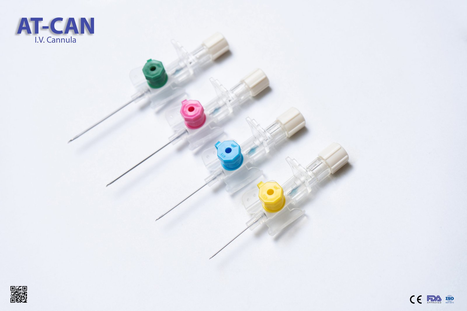AT-CAN IV Cannula – All Sizes | Safe & Efficient Venous Access Solutions