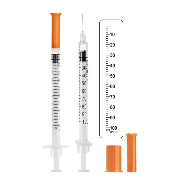15x Nachfüllröhrchen Mit 40er Skala – 29G X 1/2 Zoll (0,33 X 13 Mm), 1 Ml Fassungsvermögen, Einzeln Steril Verpackt, Für Labor, Hobby & Technik (U-40, 15 Stück)
