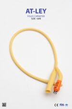 "Sterile AT-LEY Foley catheter for urinary drainage"