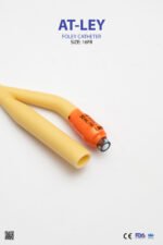 "Sterile AT-LEY Foley catheter for urinary drainage"