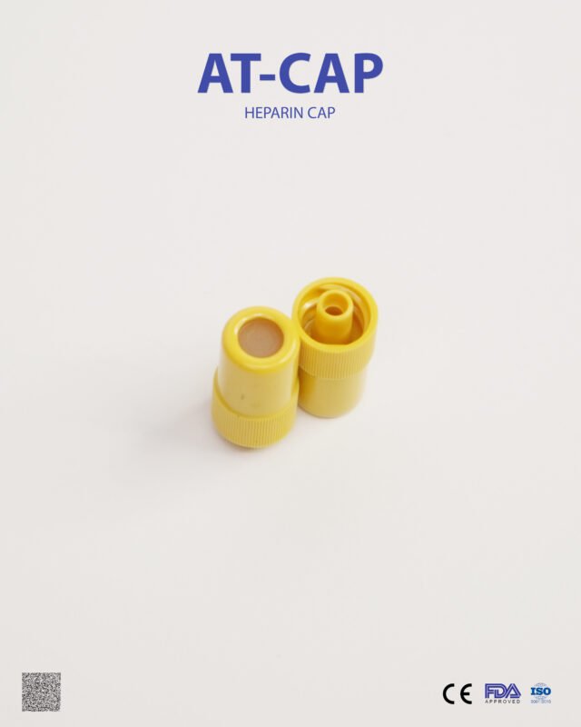 AT-Cap Heparin Cap – Single-Use Sterile IV Cannula Cap