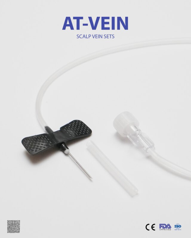 AT-Vein - Scalp Vein Set (Butterfly Needle) – Disposable IV Infusion Set