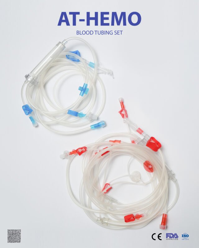 AT-Hemo Blood Tubing Set for Hemodialysis – Dialysis Bloodline Set