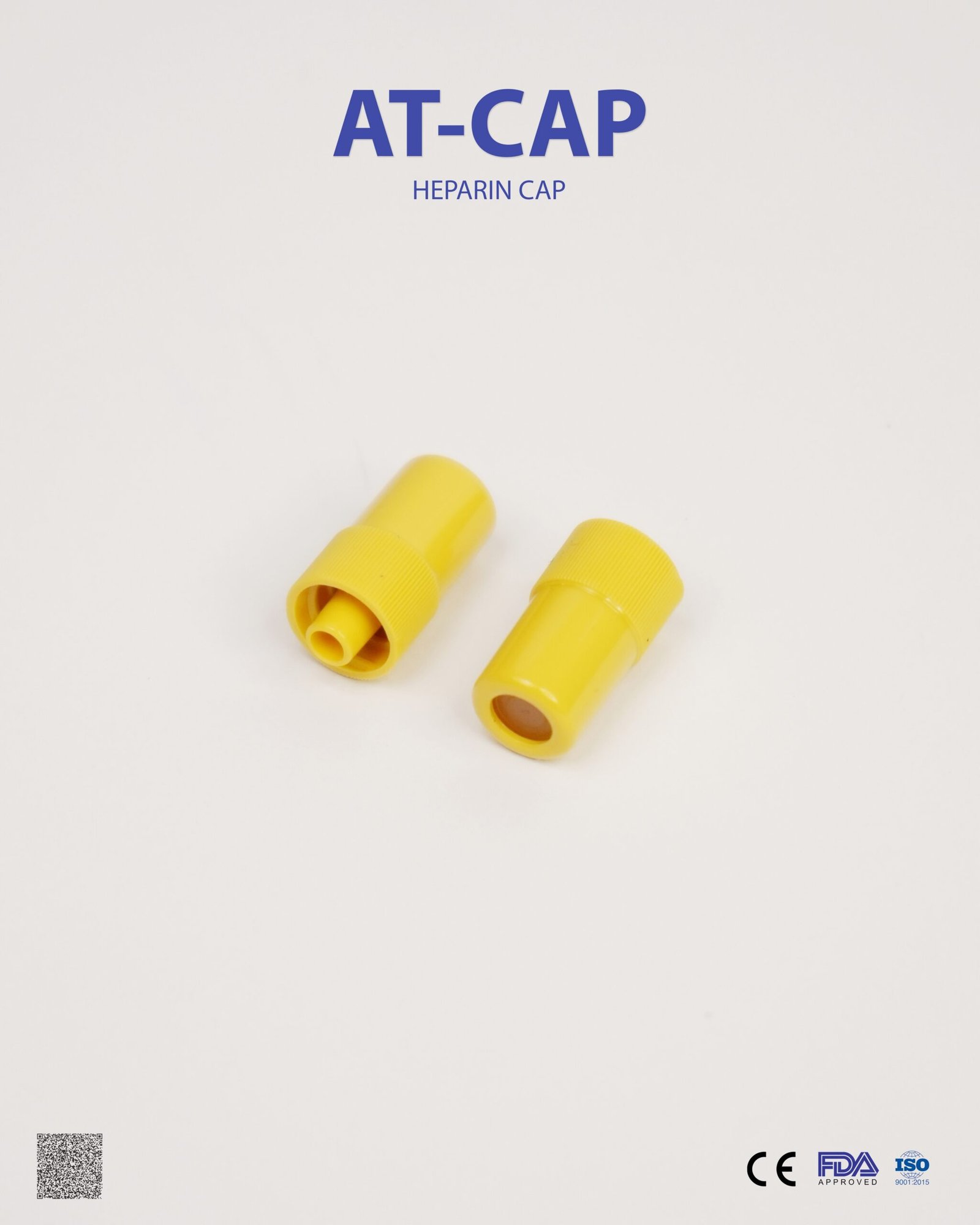 AT-Cap Heparin Cap – Single-Use Sterile IV Cannula Cap (≤0.2mL) (2) AT-Cap Heparin Cap – Single-Use Sterile IV Cannula Cap (≤0.2mL)